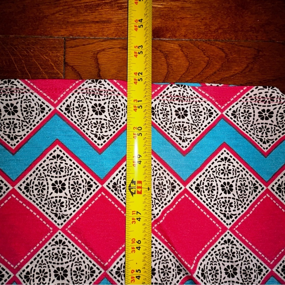 Colorful Geometric Maxi Dress - Picture 6 of 7